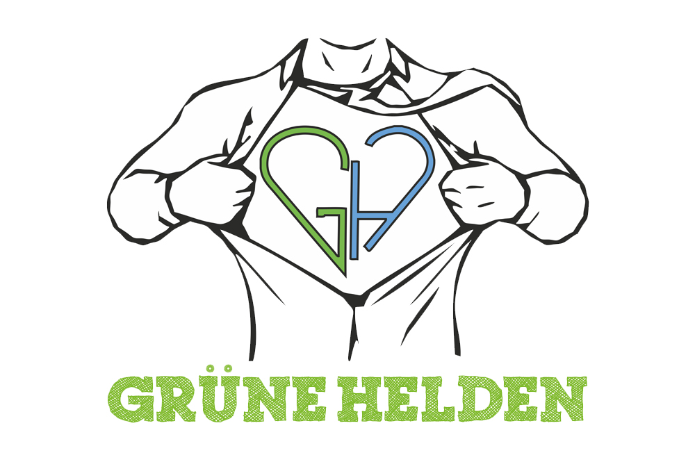 Grüne Helden Logo